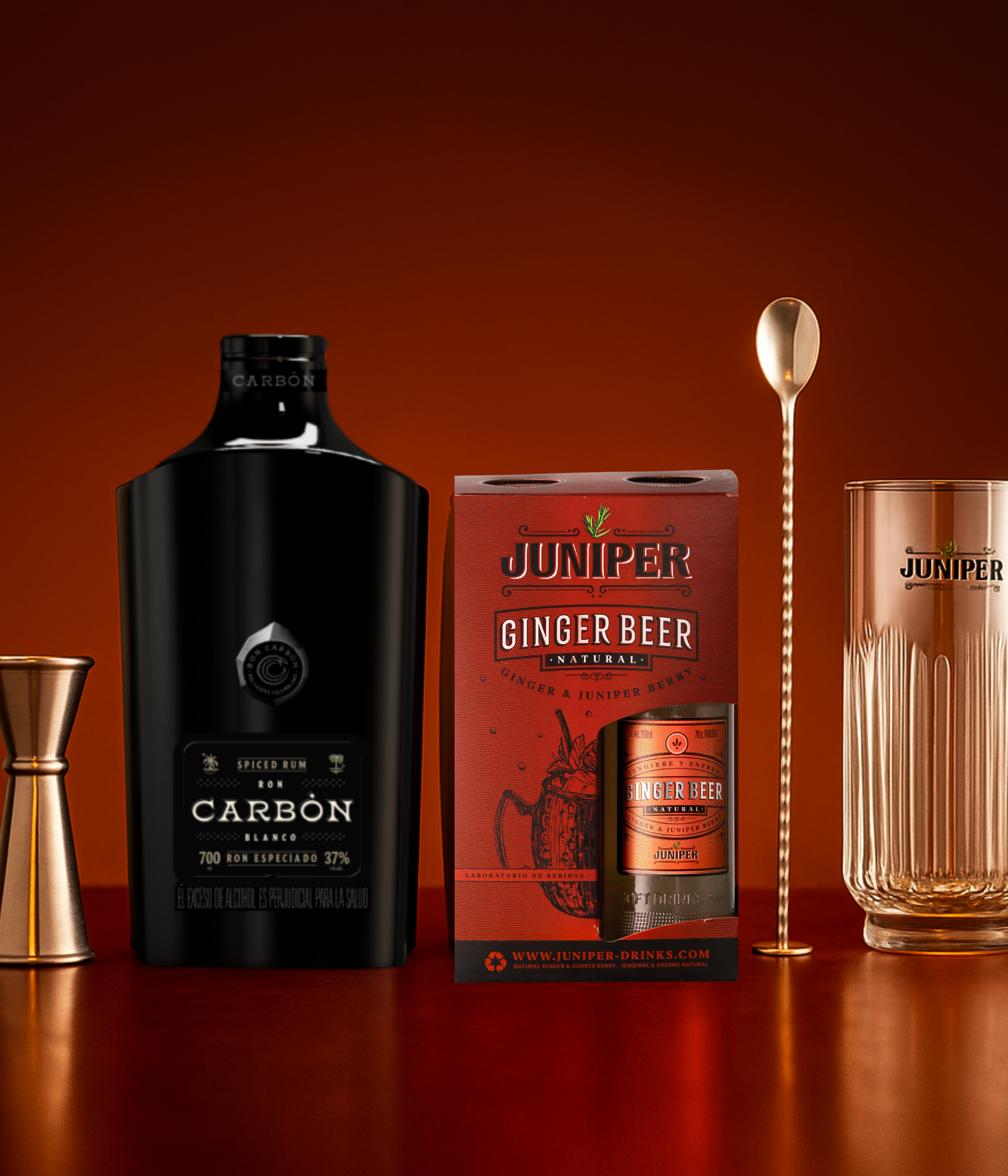 KIT RON CARBÓN
