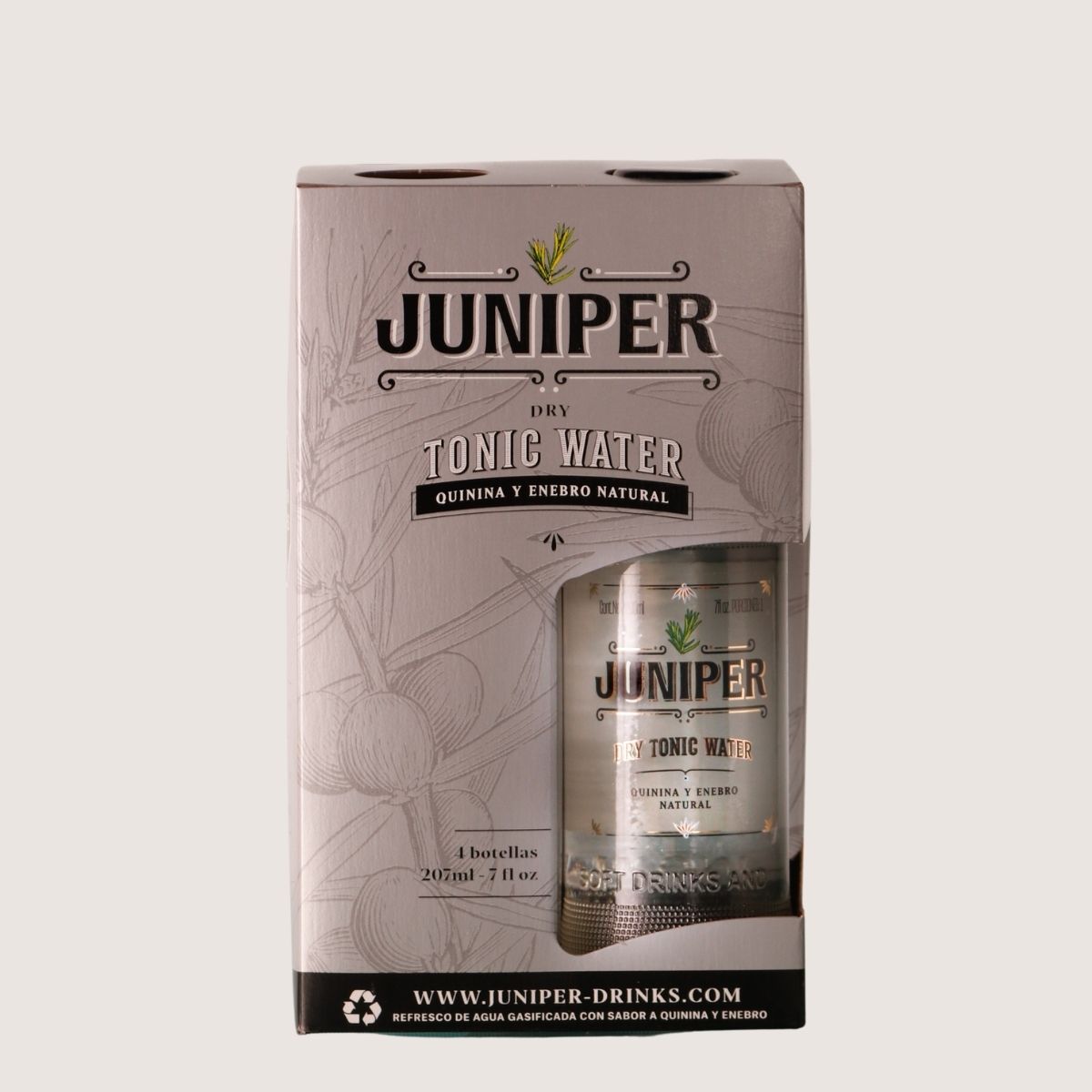 Dry Tonic Juniper x 200 ml (Four Pack)