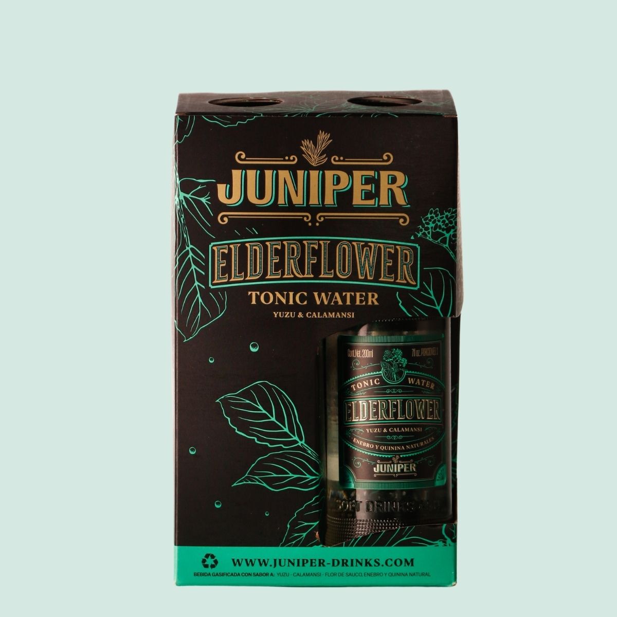 Elderflower Juniper x 200 ml (Four Pack)