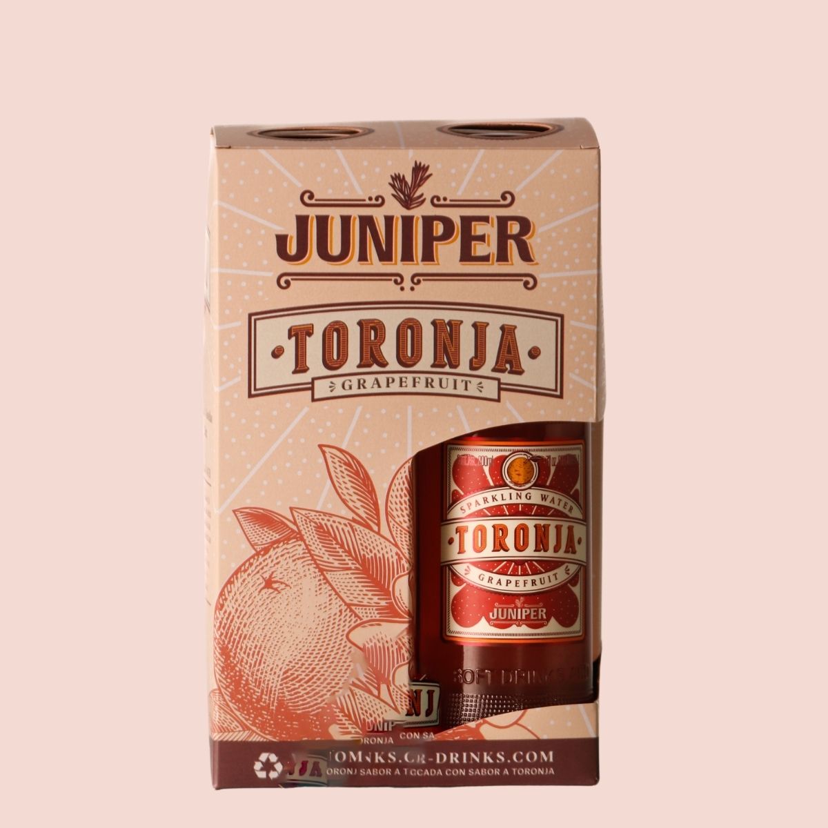 Toronja Juniper x 200 ml (Four Pack)